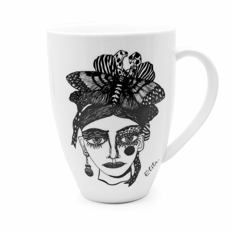 Mug “THE GIRL”, 600ml E. Patmalniece