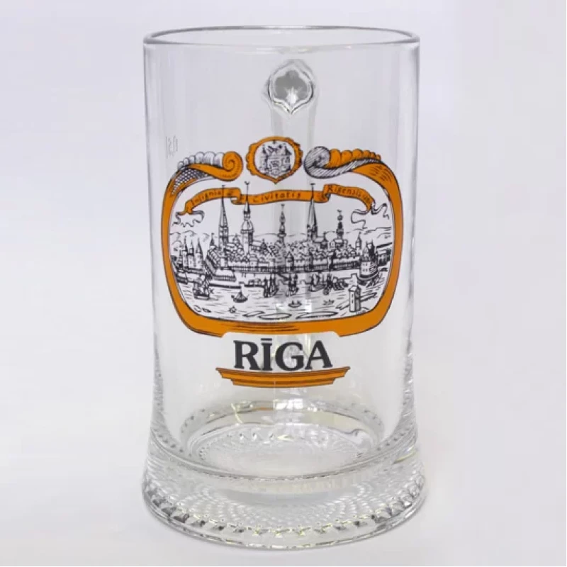 Beer mug "RĪGAS SKATI", 490ml